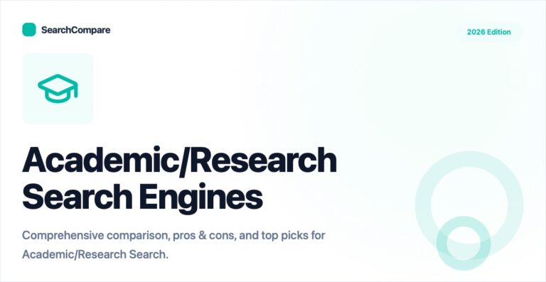 academic research search engines