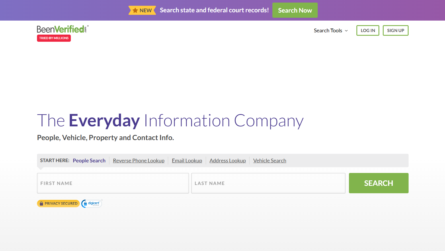 BeenVerified screenshot