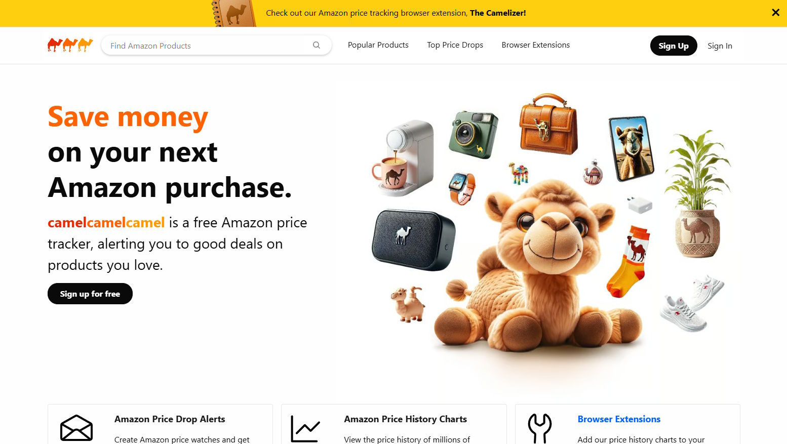CamelCamelCamel screenshot