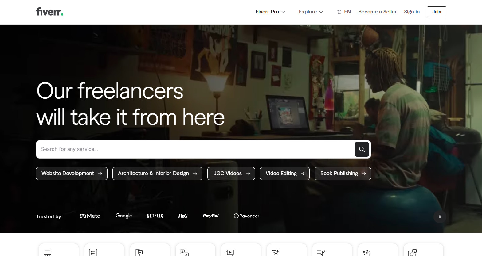 Fiverr screenshot
