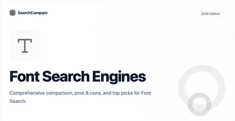 font search engines
