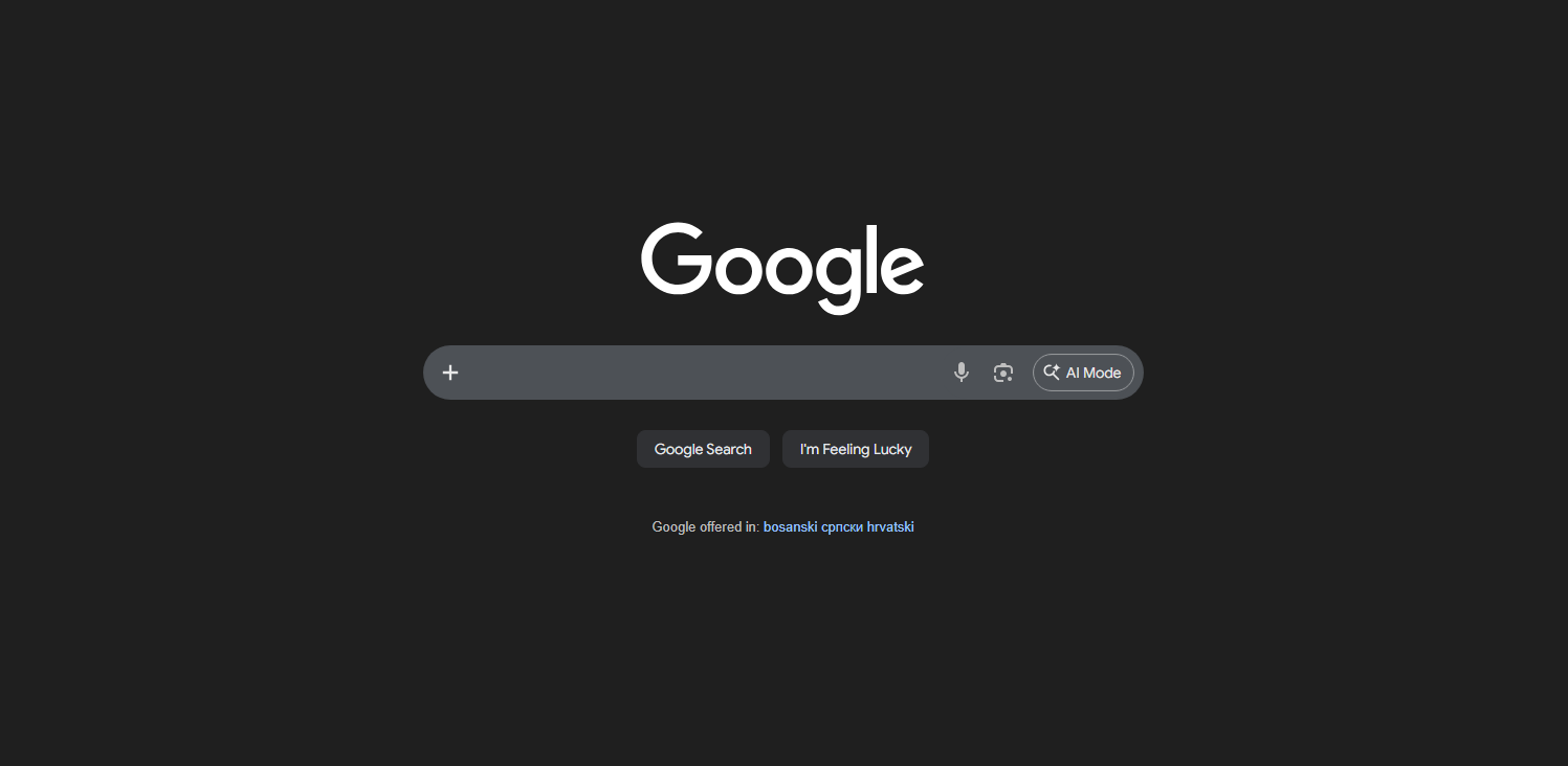 Google screenshot