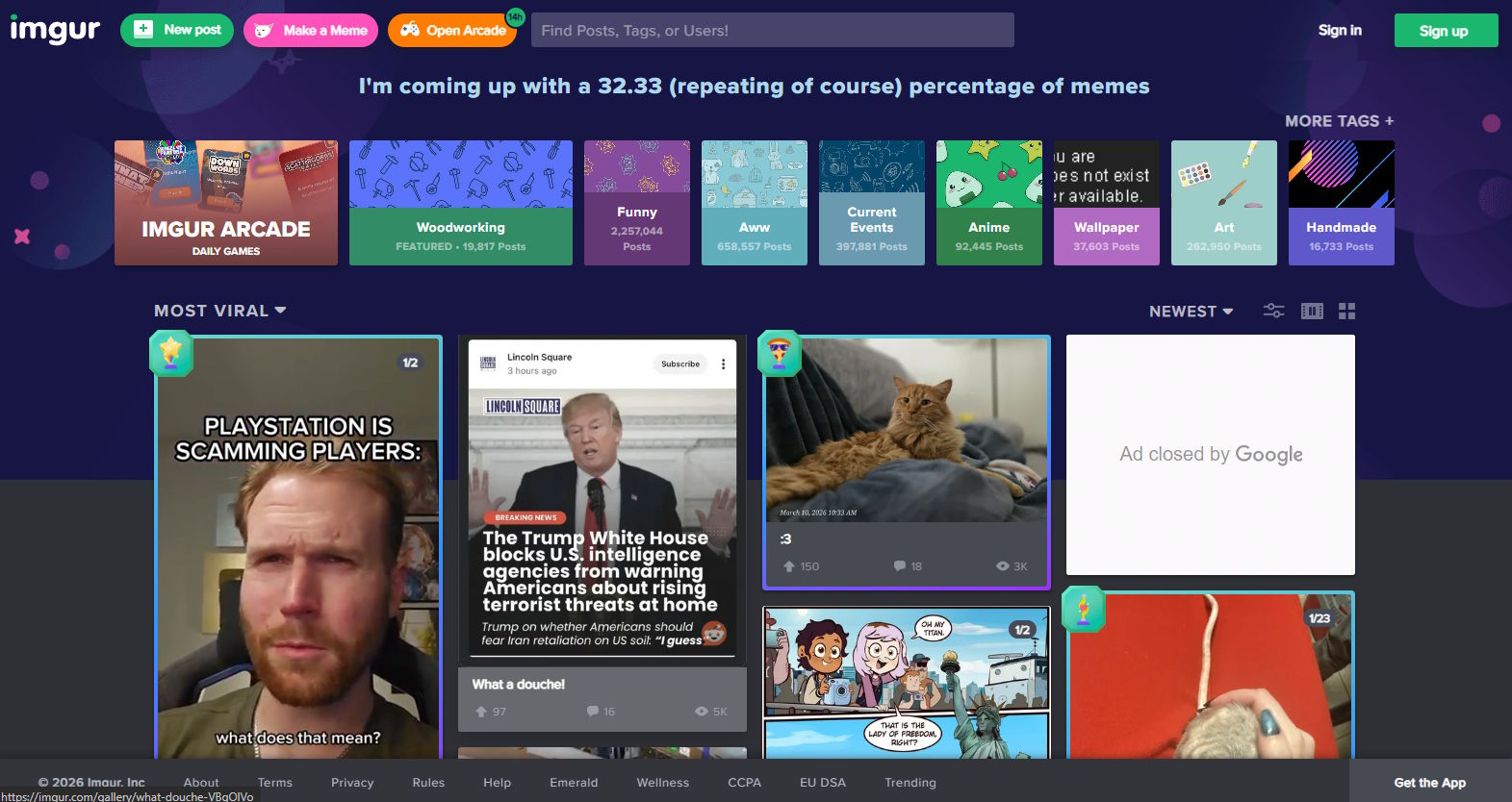 Imgur Search screenshot