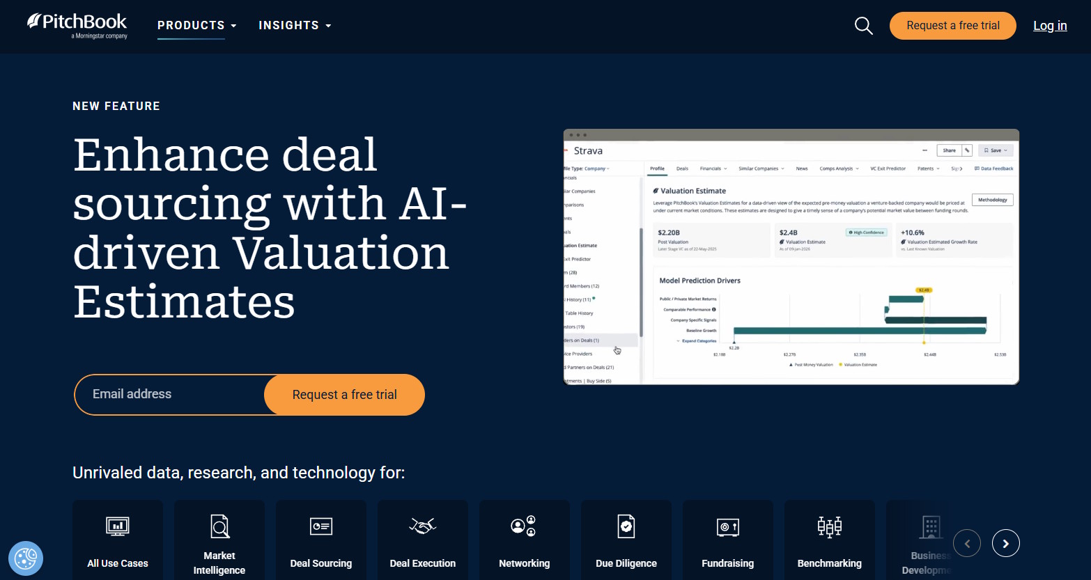 PitchBook screenshot
