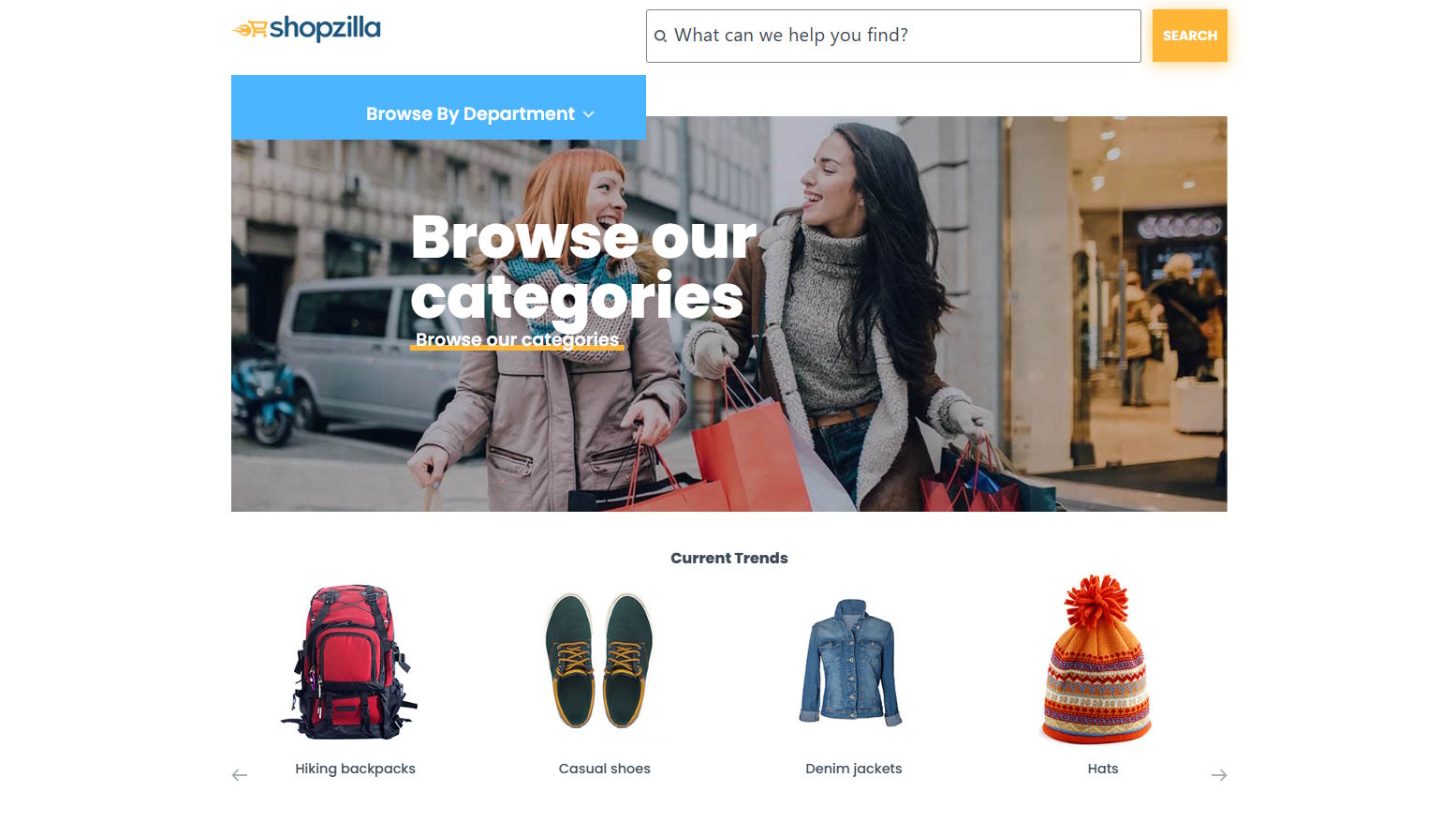 Shopzilla screenshot