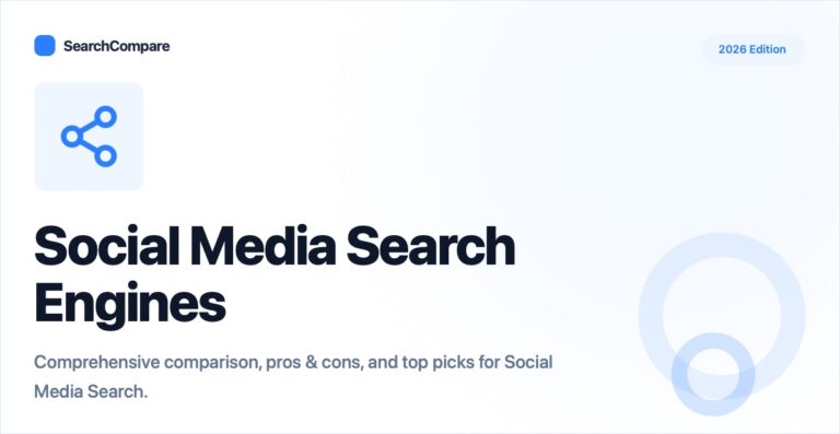 social media search engines