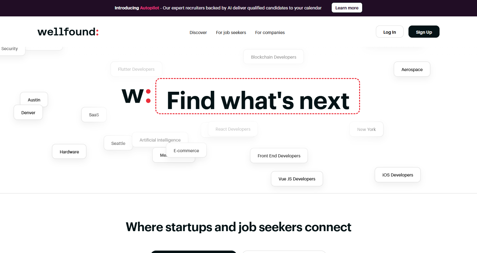 AngelList screenshot